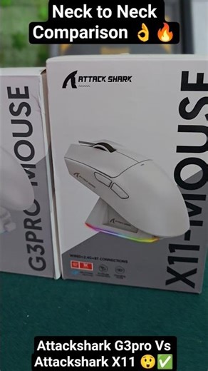 G3Pro vs X11 the ultimate gaming mouse duel #comparison #gamingtech #shorts