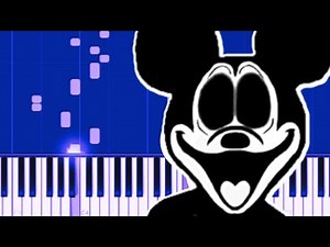 Mickey Mouse Sunday Night - Happy Piano midi