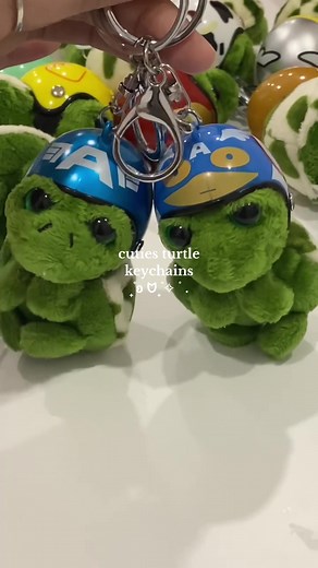 Adorable Turtle Keychains Collection at Petal Cafe