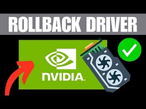 How To Rollback NVIDIA Drivers To Older Version (Windows 11)