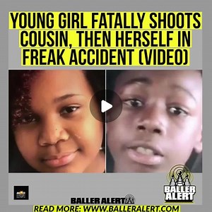 Baller Alert on Instagram: "Young Girl Fatally Shoots Cousin, Then Herself in Freak Accident [Video]⁠ ⁠ Blogged by: @Cabbagepatchgrl ⁠ ⁠ *Trigger Warning* Two young cousins are dead after a video showed one shooting the other before killing herself in a freak accident.⁠ ⁠ While playing with a gun, 12-year-old #ParisHarvey shot and killed her 14-year-old cousin, #KuaronHarvey, before fatally shooting herself. ⁠ ⁠ #StLouis Post-Dispatch reported that #SusanDyson, the girl’s grandmother, saw the In