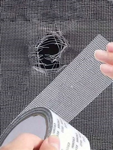 1 Roll Self-Adhesive Window Screen Repair Tape, Suitable For Dorm Door/Curtain Mesh/Screen Repair, Strong Adhesive Window Screen Repair Tape, Repair Tears And Insect Screens (Sequence Number And Color May Vary Due To Batch Differences. We Apologize For Any Inconvenience Caused.) | SHEIN