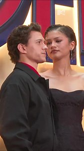 Zendaya and Tom Holland Spider-Man Brand New Day photocall Madrid