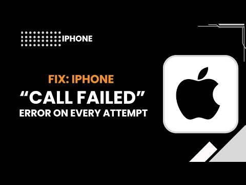 Fix iPhone Call Failed Error on Every Attempt