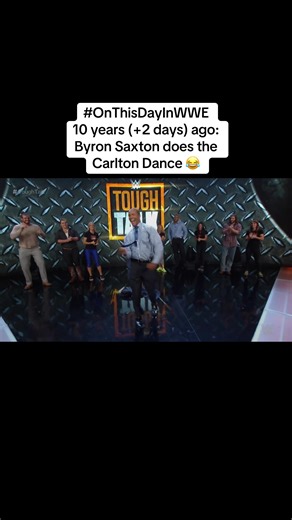 Byron Saxton Highlights Carlton Dance on Tough Talk