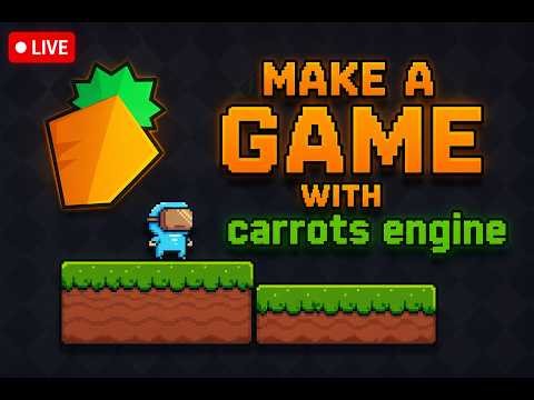🔴 بث مباشر: بناء لعبة منصات ثنائية الأبعاد من الصفر | Build a 2D Platformer Game Live (with Islam)