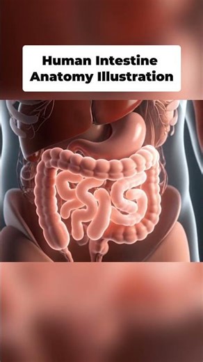 Human Intestine Anatomy Illustration | Gut Health | Anatomy 3D Lab USA