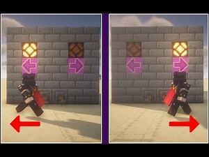 Motion Direction Detector | Minecraft Tutorial [Java & Bedrock Edition]