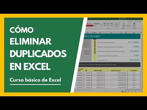 Cómo Buscar y Eliminar Valores Duplicados en Excel ✅ Tutorial Principiantes