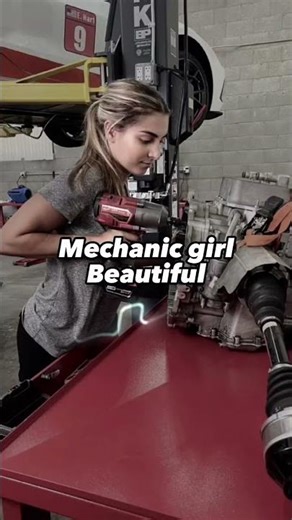 Mechanic girl beautiful #automobile #motorcycleexhaust #stroke #racing #storywa