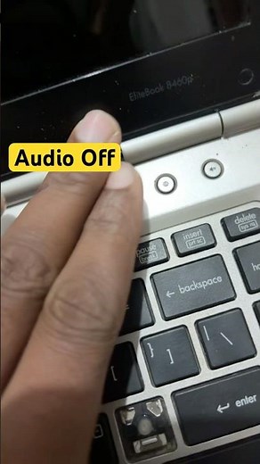 HP EliteBook 8460p Series Laptop Sound Audio Not Working Problem#macnitesh#keyboardtricks#2025short
