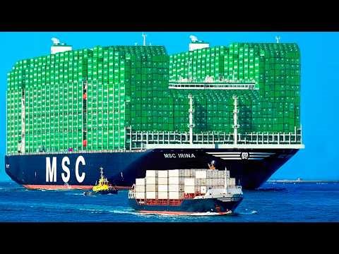 That's why only three countries control the construction of container ships in the world.