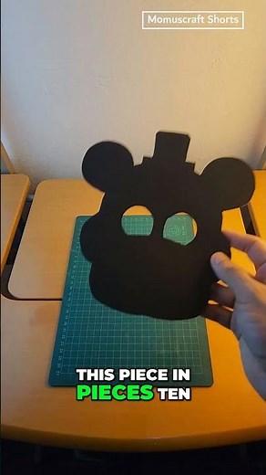 🎭 Freddy Fazbear Mask with Foam | Five Nights at Freddy’s Tutorial with Templates
