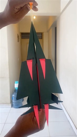 Super sonic Jaguar Paper Airplane Regular Flying Exercise