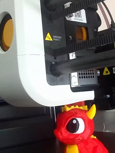 Baby Dragon 3D Print on Snapmaker U1: First Impressions