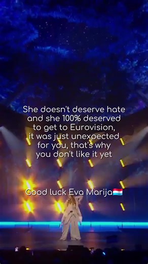 Eva Marija's song is so beautiful🇱🇺 #EvaMarija #MotherNature #eurovision #Luxembourg #winner #hate #esc #pyf #elbruso