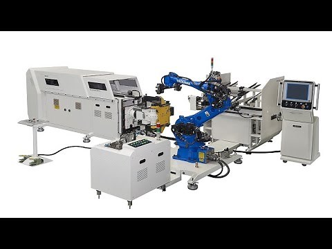 Left + Right Tube Bender Cell (SB-25x8A-MR-V-U) with OD 25 mm Capacity | SOCO Machinery | 全電左右共向彎管機