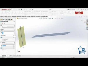SOLIDWORKS EXTEND SURFACE