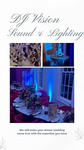 50 reactions · 7 comments | EVERY EVENT STARTS WITH A VISION!! BOOK NOW WITH DJ VISION PRO SOUND AND LIGHTING!! #events #wedding #sweet16 #cooperate #birthdays #weddingseason #weddingcake #weddingdress #djlife #gobo #monogram | DJ Vision Sound and Lighting | Facebook