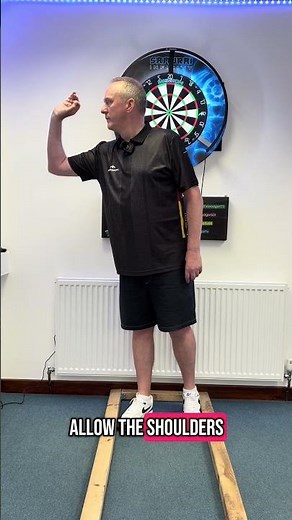 How to stand correctly at the oche