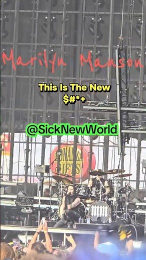 Marilyn Manson Had the Crowd in a Trance | Sick New World