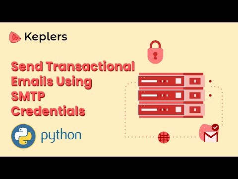Send OTP & Transactional Emails in Python Using SMTP Credentials