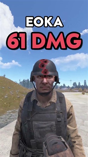 Damage dealt to Ballistic Helmet in RUST! #rust