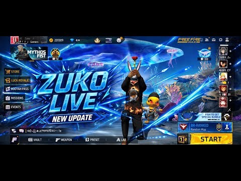 “Zuko Live 🔥 Free Fire Telugu | garena free fire 🎯”