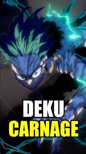 DEKU Overlay: Izuku Midoriya's Epic Transformation - My Hero Academia Season 8 Finale #shorts