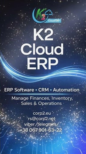 K2 Cloud ERP – Enterprise Platform Using PHP, Python and TypeScript