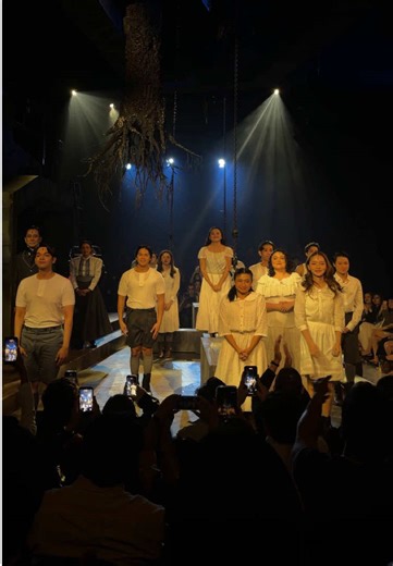 #SpringAwakening officially opened its run with a gala night yesterday. Produced by The Sandbox Collective, the Philippine adaptation also made history as the first production staged at The Blackbox at Proscenium Theater in Rockwell.