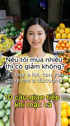 10 Bargaining Sentences in Vietnamese | Survival Vietnamese - 10 câu mặc cả bằng tiếng Việt