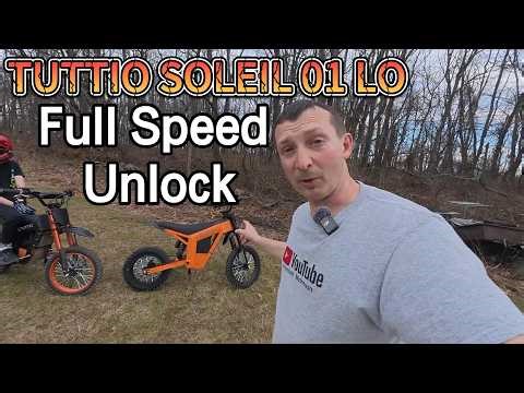 How to Unlock Full Power on Tuttio Soleil01 LO | Top Speed Test 37mph #tuttio #tuttiolo #tuttioebike