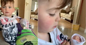 Toddler with one arm says he wants to 'hide it' after cruel jibes
