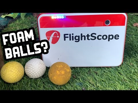 Flightscope MEVO + with foam balls