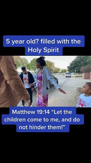 5-Year-Old Filled with the Holy Spirit | Street Ministries