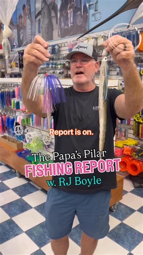 The Paul Castronovo Show on Instagram: "RJ Boyle with your @papaspilar fishing report for the weekend! (11/20/25) Catch the report live every Friday morning on @big1059fm at 6:20 am! 🐟 @rjboylestudio @lisabsportfishing #fishingreport #southfloridafishing #papaspilar #fishing #offshore #saltwaterfıshing"