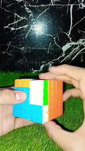 easy trick on 5by5 to trick your freind's.#cubing #rubikscube #trending