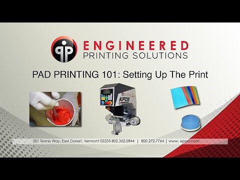 Pad Printing 101: Setting Up the Print