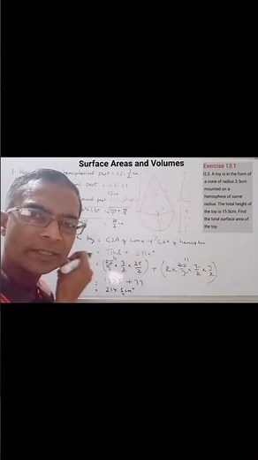 Class X Mathematics - Surface Areas and Volumes ‪@urmilprakashclasses‬