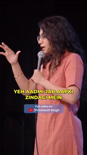 Prashasti Singh on Instagram: "Watch full Standup Video on my YT channel. I insist 🤝 Reel edited by superman @_richardthomas_"