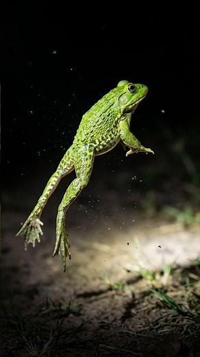 The last Bullfrog’s funny jumps | All frogs show for Fun videos catching | Funny Froggy compilation