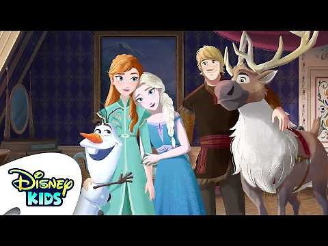 The Night Before the Royal Fitting 🏰 | Disney Off the Page Adventures | Frozen | ‪@disneykids‬