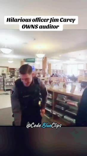 Hilarious Officer Jim Carey Owns Auditor
