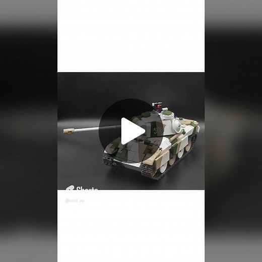 COBI-MOC (My Own Creation) 🔥 Panzerkampfwagen V Panther Ausf. G🔥 #cobi#cobibrick#ww2#ww2history#panther#tanks#panzer#panzerkampfwagen#bricks #tank