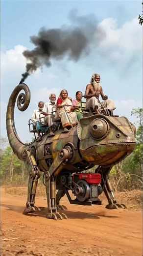 Handmade Prototype Lizard Vehicle