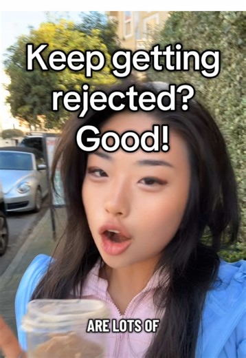 Rejection means you’re ahead of most people. Some people will be kind, some won’t — that’s not about you. If you’re respectful, keep talking to people and keep going. #datingadvice #dating #relationshipadvice #relationships #datingcoach