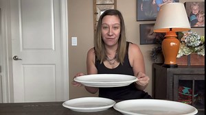 Large Serving Platter - 16"/14"/12" Oval Serving Plates, Ceramic Serving Dishes for Entertaining Party, Dessert, Sushi, Fish, Set of 3, White