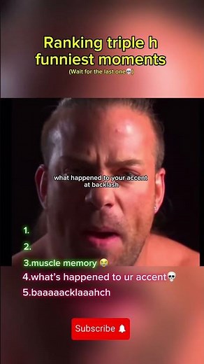 Triple h funny moments 😂| #wwe #usa #tripleh #wwefan #johncena #attitudeera #wrestlemania