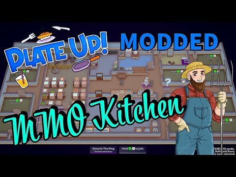 PlateUp! Modding - MMO Kitchen! I #plateup #theontariogardener #modding #workshops